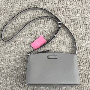 Kate Spade NWT Jeanne Crossbody Bag Soft Taupe